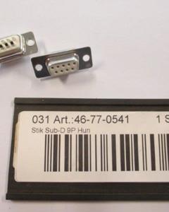 Socket Sub-D 9P Female